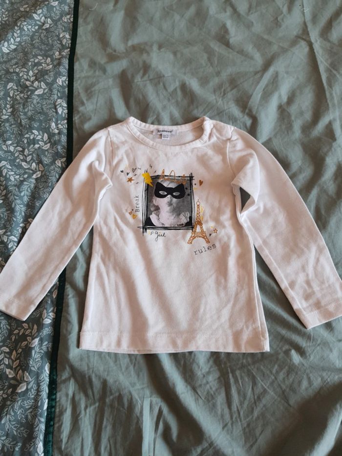 Tee-shirt 3 Pommes taille 2 ans neuf sans étiquettes