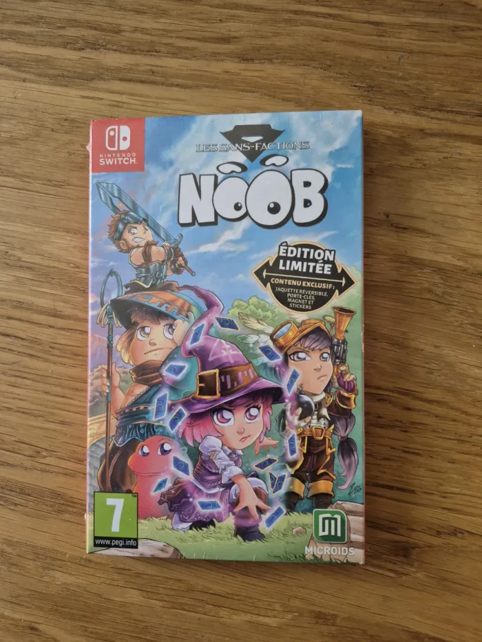 Jeu Noob Les Sans-factions - Nintendo Switch - Edition Limitée - Neuf Scellé Fr