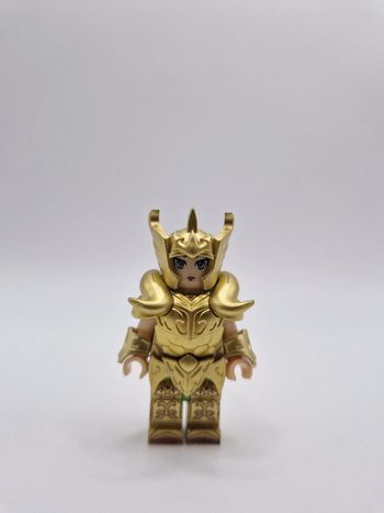 Figurine type lego Bélier chevalier du Zodiaque Saint Seiya