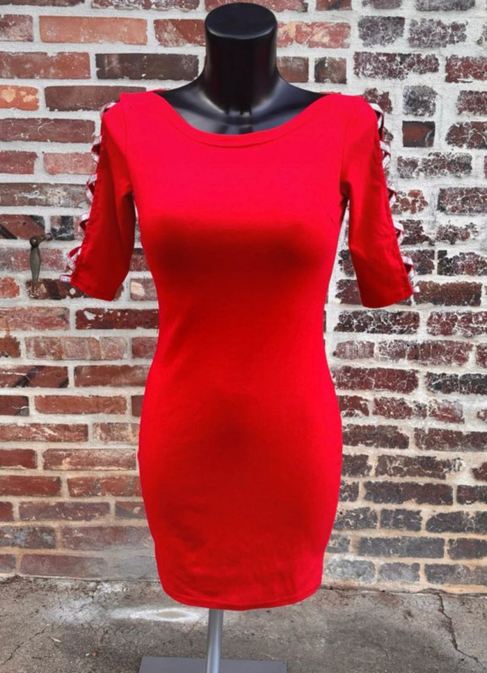 Robe rouge Giorgia T.36/38 (S/M)