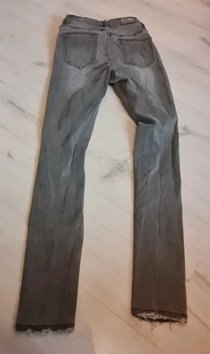 Jean gris taille S - photo numéro 5