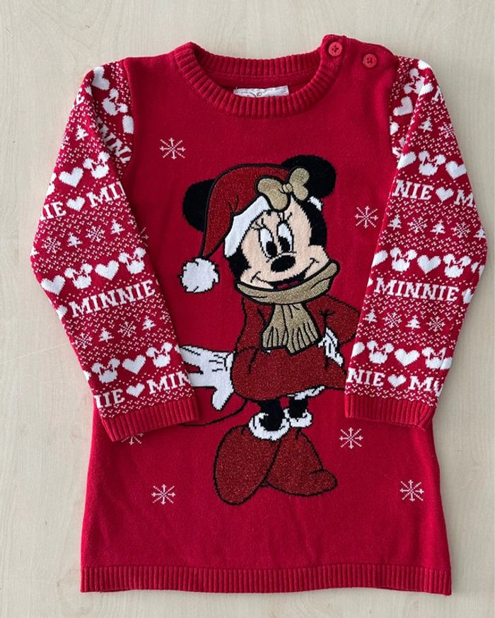 Robe pull Noël primark 18-24 mois 92 cm - photo numéro 4