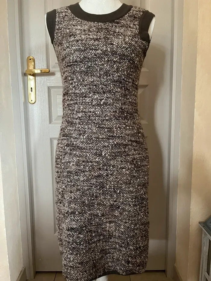 Robe Lil pour l’autre en laine chinée