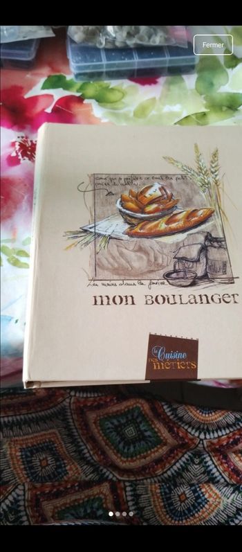Livre mon boulanger 