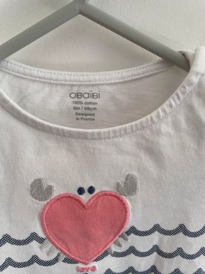 T-shirt 6 mois - photo numéro 2