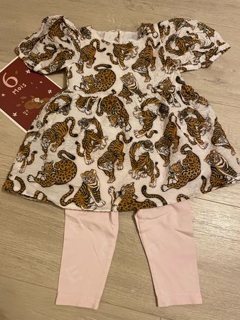 Ensemble robe et legging Kenzo 6 mois