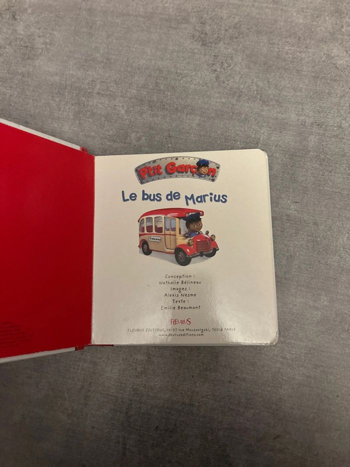 Livre, petit garçon, le bus de Marius - photo numéro 2