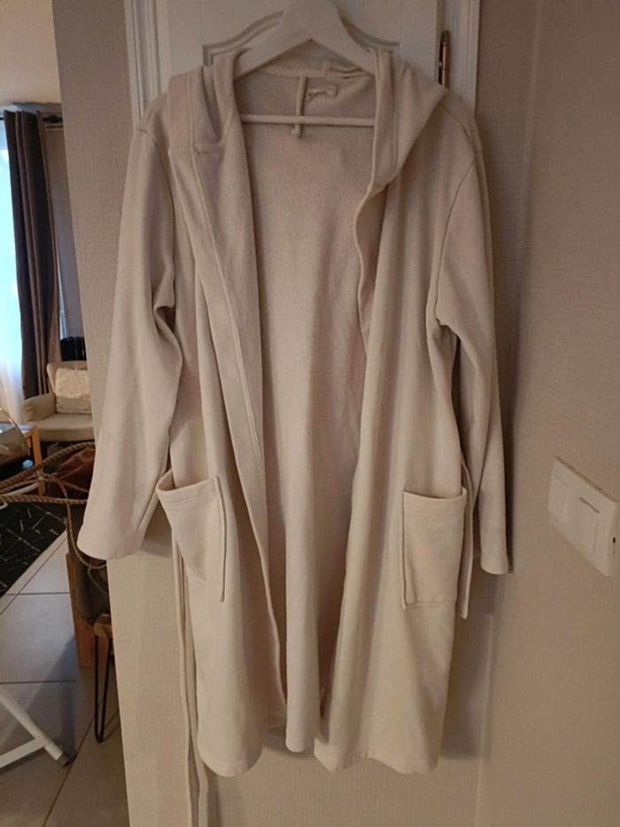 bouchara peignoir de bain