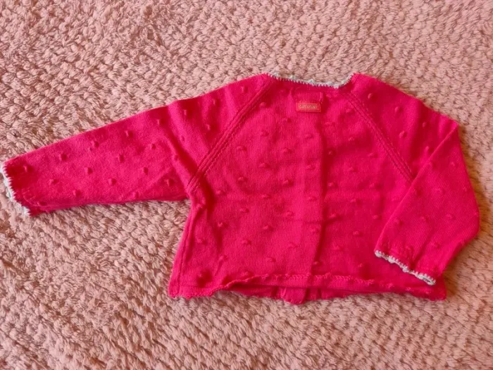 Gilet rose Catimini 3 mois - photo numéro 4