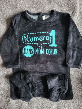 Pyjamas mixte 12 mois