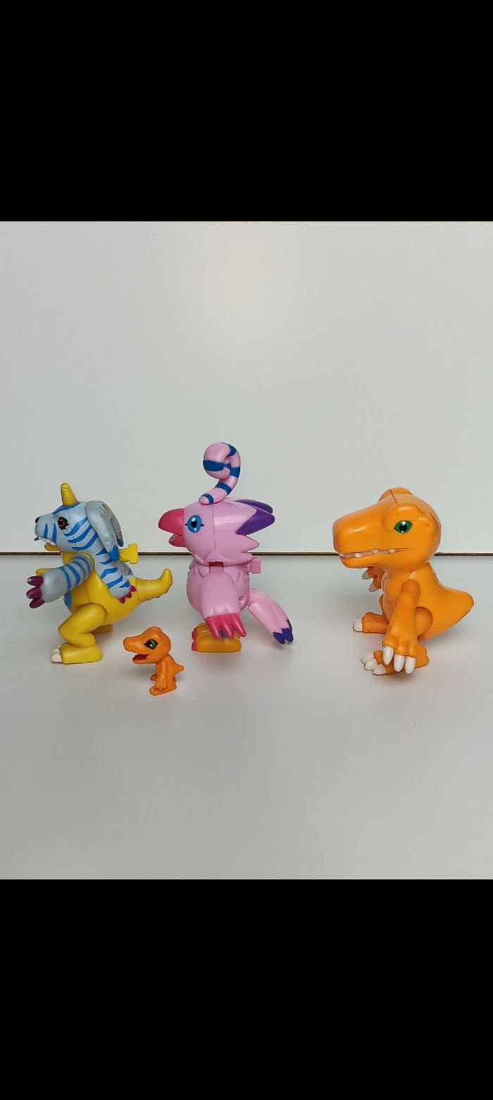 Lot figurines vintage digimon 10,5cm pour la plus grande - photo numéro 6
