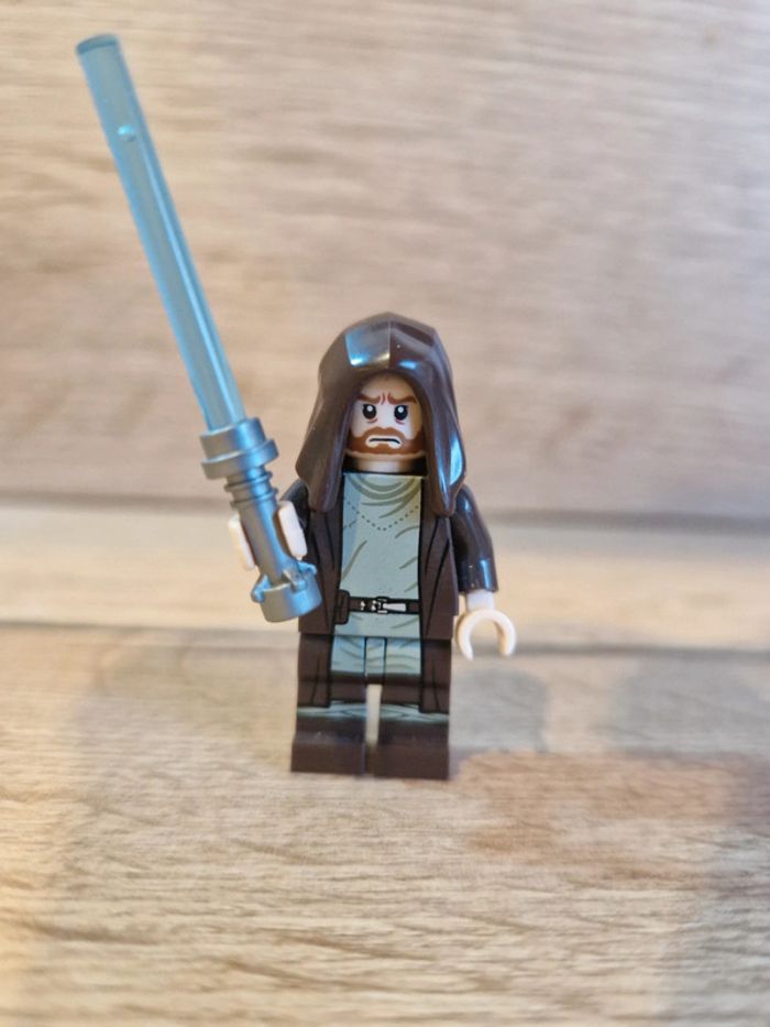Figurine type lego Jedi Obiwan star wars - photo numéro 2