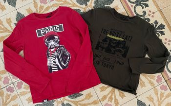 Lot tee shirts manches longues