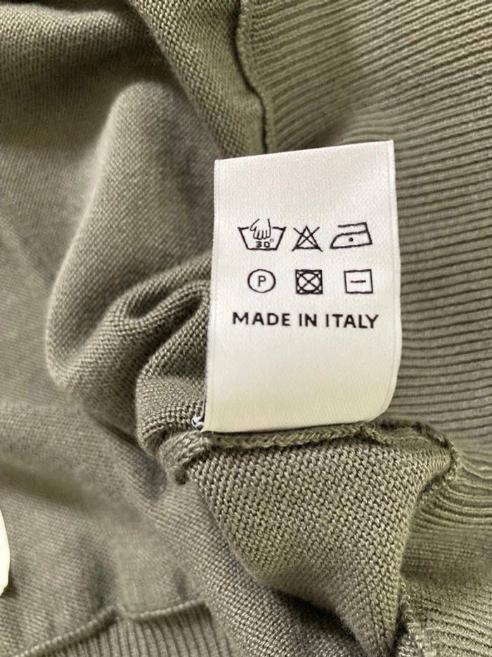 Magnifique gilet gris made in Italy || 100% coton || Della ciana - photo numéro 9