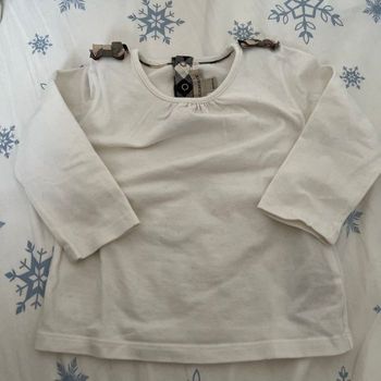 Tee shirt manches longue Burberry taille 18 mois
