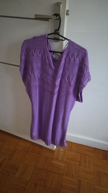 Pull manche courte