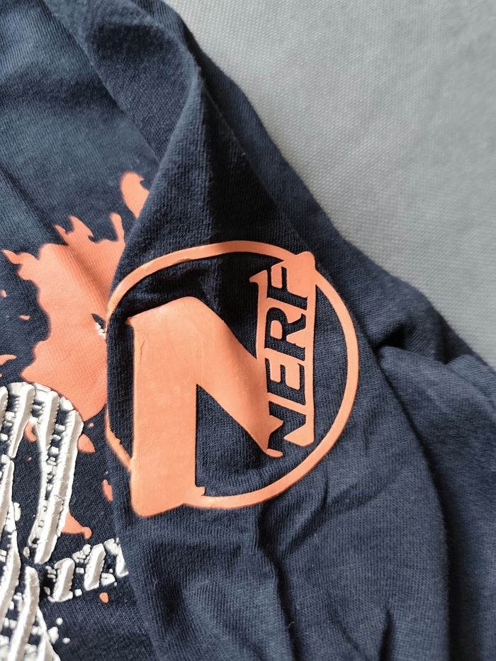 T-shirt ML Nerf 🎮 Taille 9/10 ans - photo numéro 5