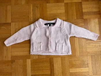 Gilet Lili Gaufrette 6 mois parfait état