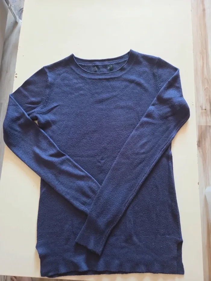 Pull bleu marine