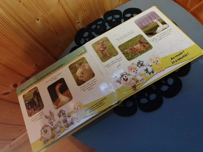 Livre puzzle les animaux de la ferme - photo numéro 11