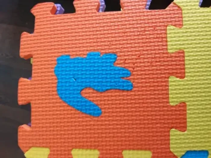 Tapis/Dalle/Puzzles en mousse - 61 pièces - Enfants - Multicolores - photo numéro 11