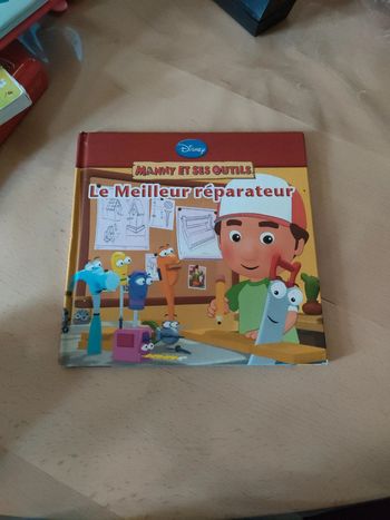 Livre Manny et ses outils le meilleur réparateur