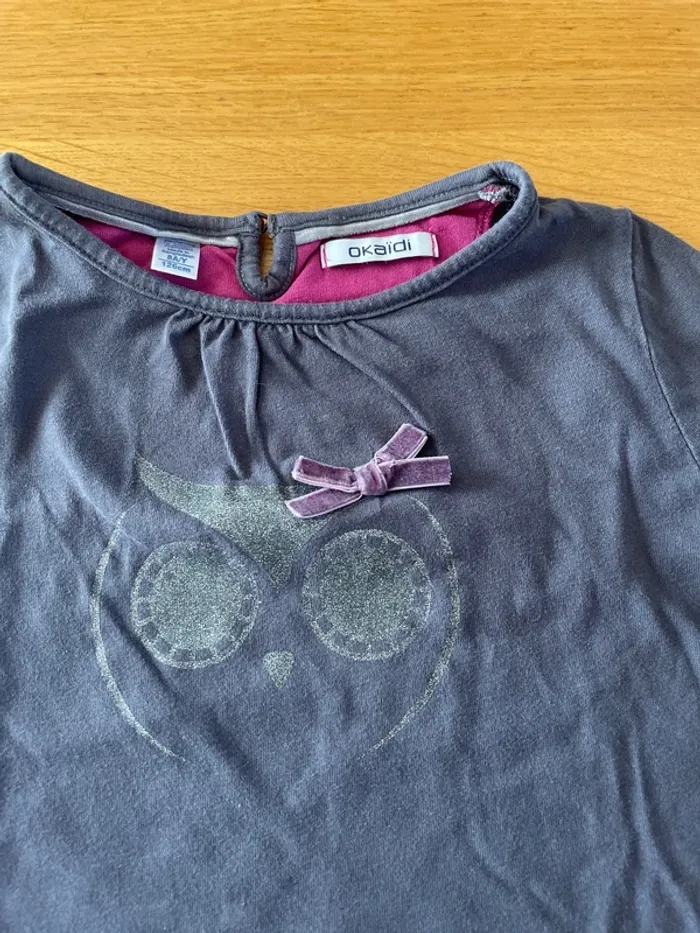 T-shirt fille 8 ans - photo numéro 2