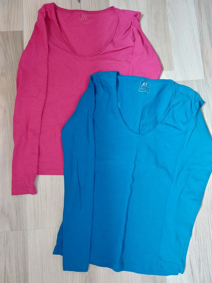 Lot de 2 tee-shirts manches longues basic MIM