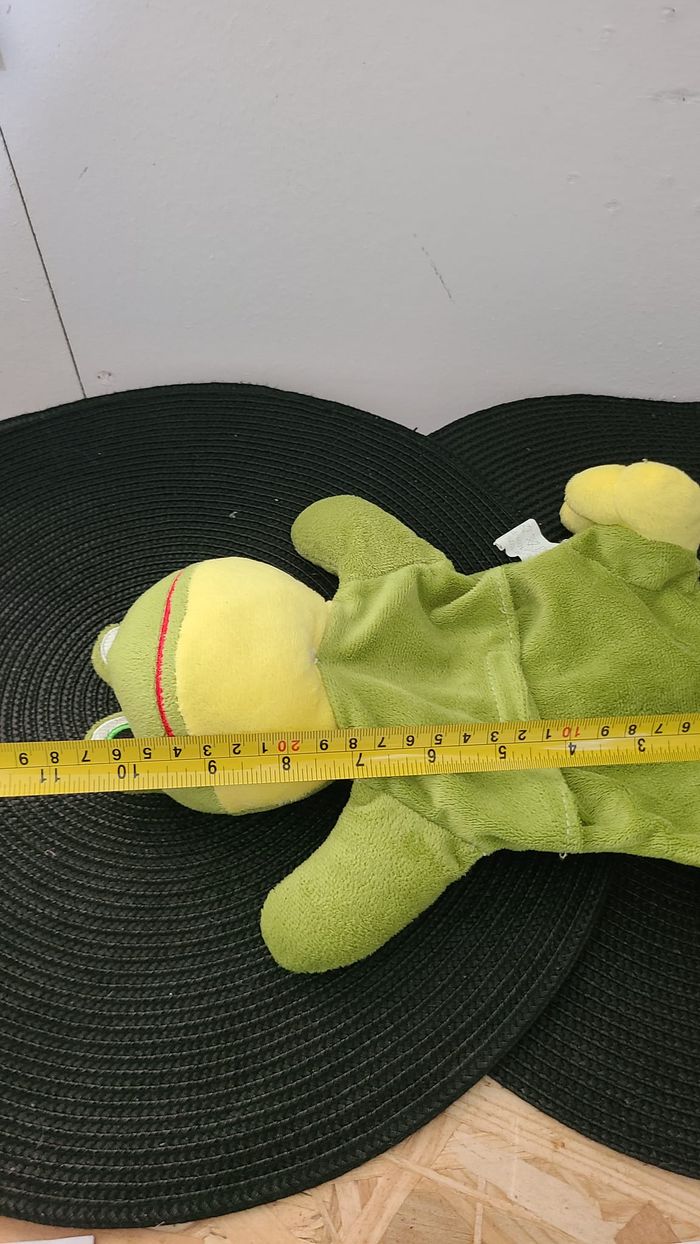 doudou grenouille poche ventre - photo numéro 3