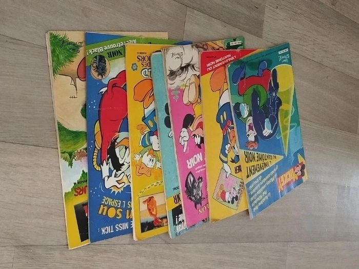 Lot Vintage 7 magazines Journal de Mickey année 1984 L060  7596080837 - photo numéro 3