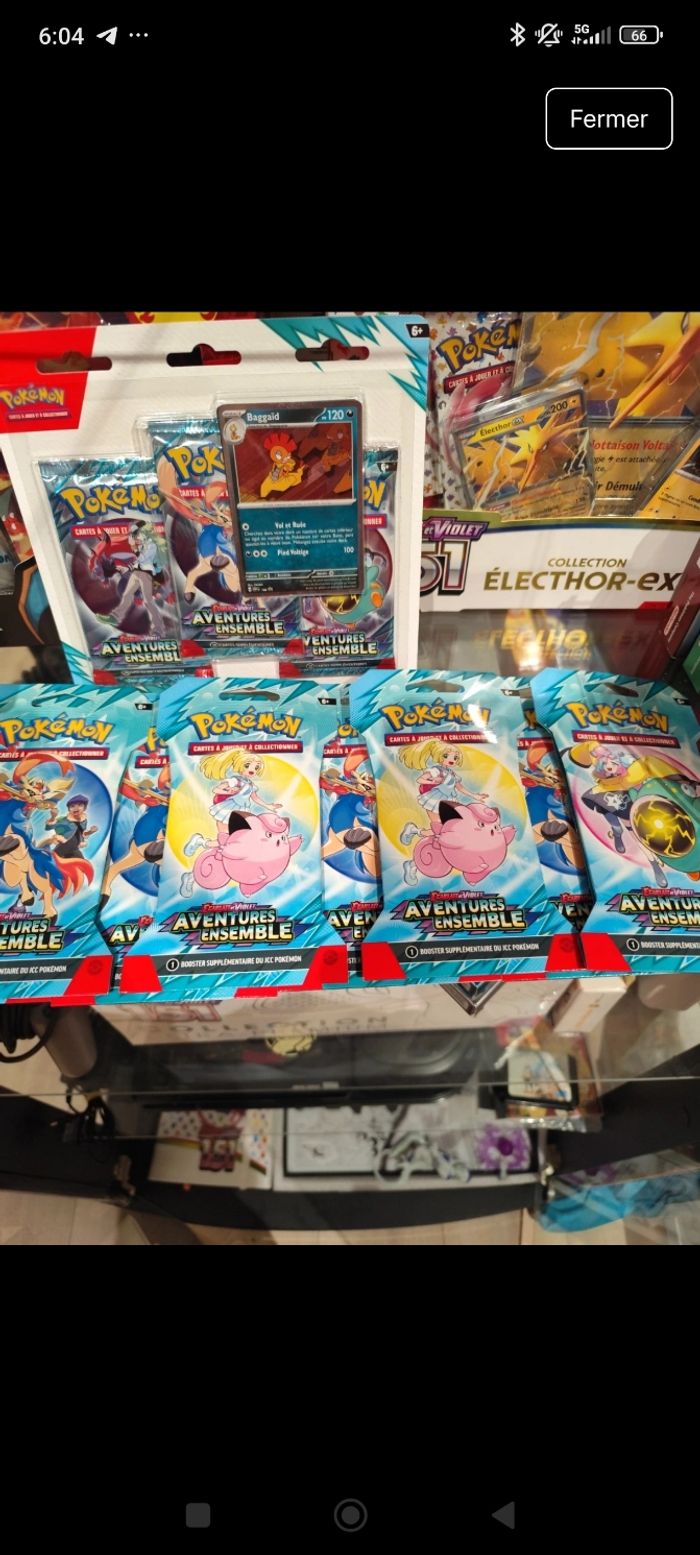 Booster scellée aventures ensemble