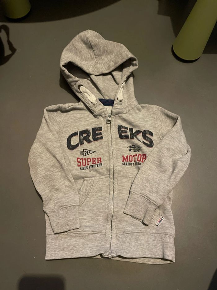 Gilet zippé Creeks 5 ans
