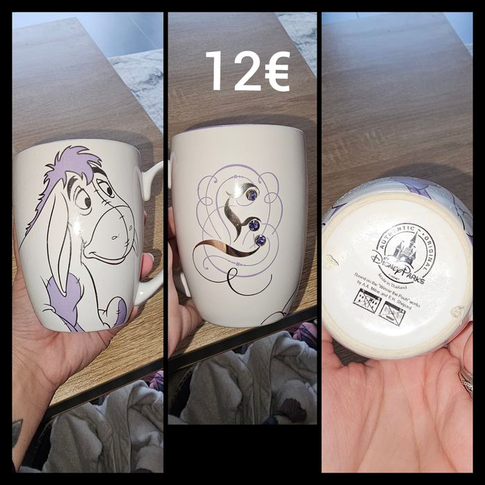 Mug bourriquet disney officiel