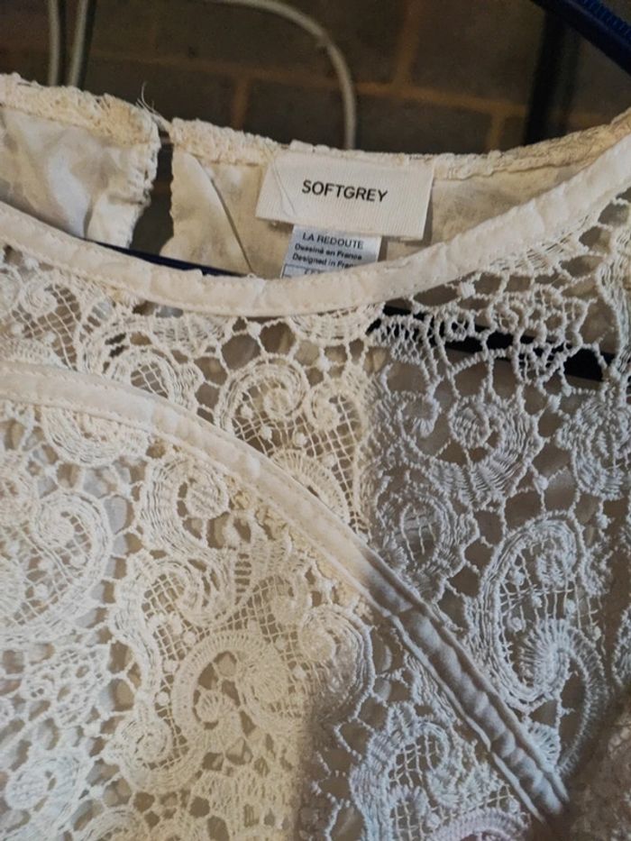 Blouse softgrey taille 42 excellent état - photo numéro 3