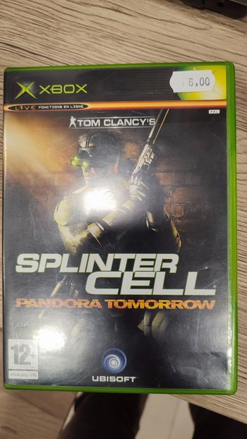 Splinter cell Pandora tomorrow xbox
