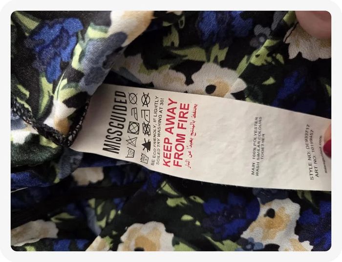 robe midi Missguided multicolore taille S - photo numéro 5