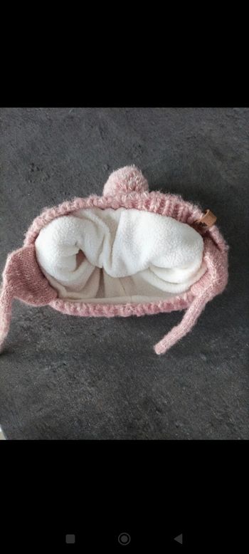 Bonnet hiver 3/6 mois