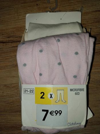 Collants fille 21 -22 ( 1-2 ans )