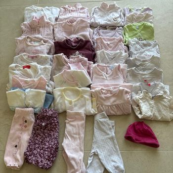 Lot vêtements  0-1 mois