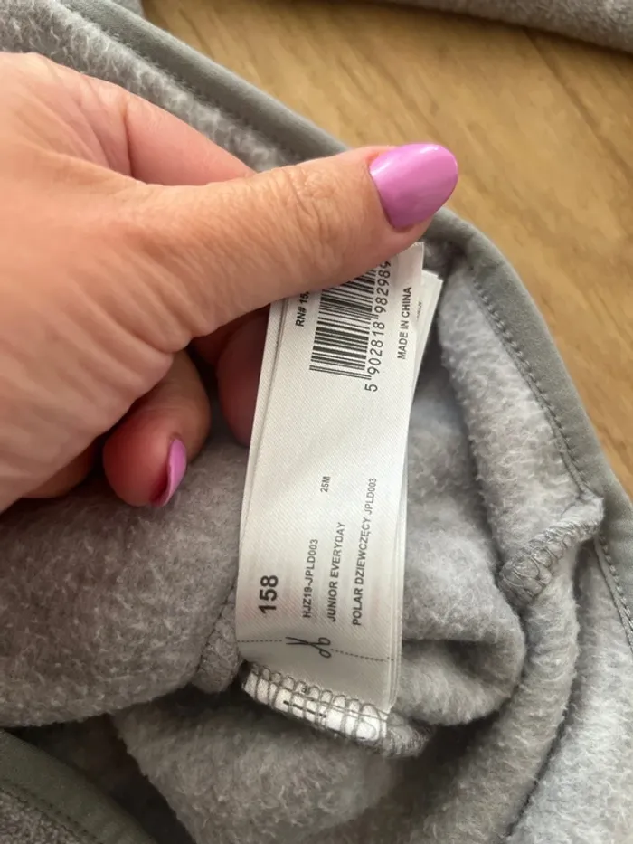 Polaire fille gris 158cm  marque sport 4F très bon état - photo numéro 6