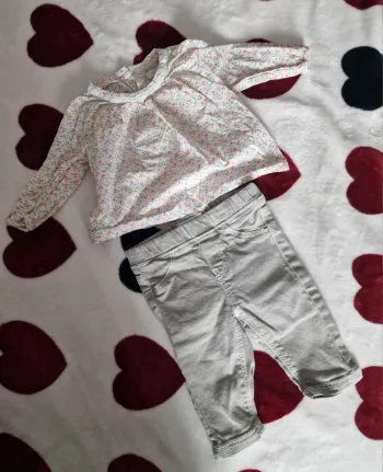 Ensemble 3 mois fille