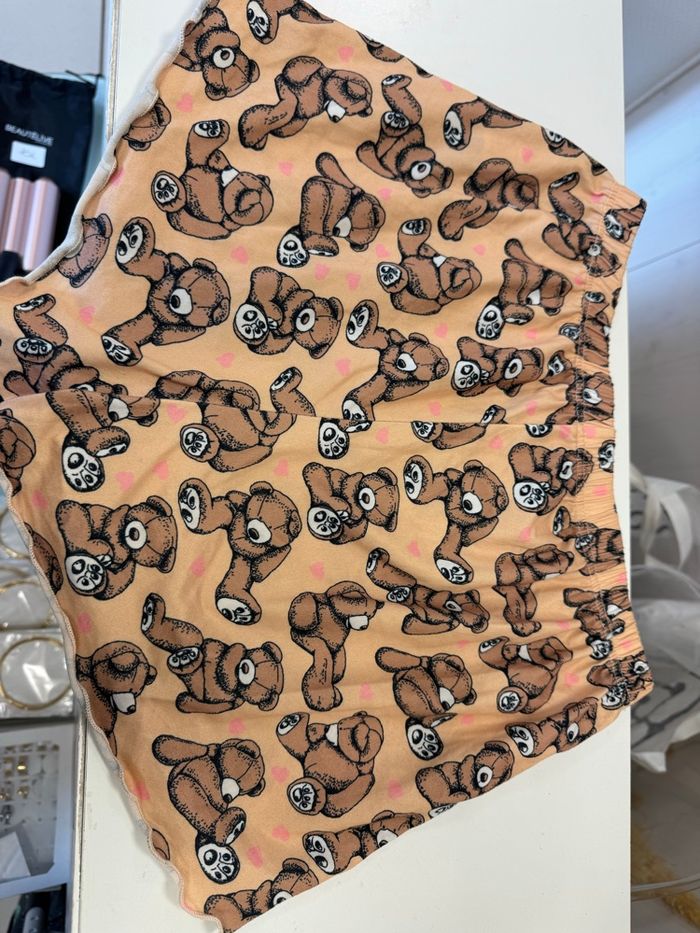Short de pyjama nounours - photo numéro 2