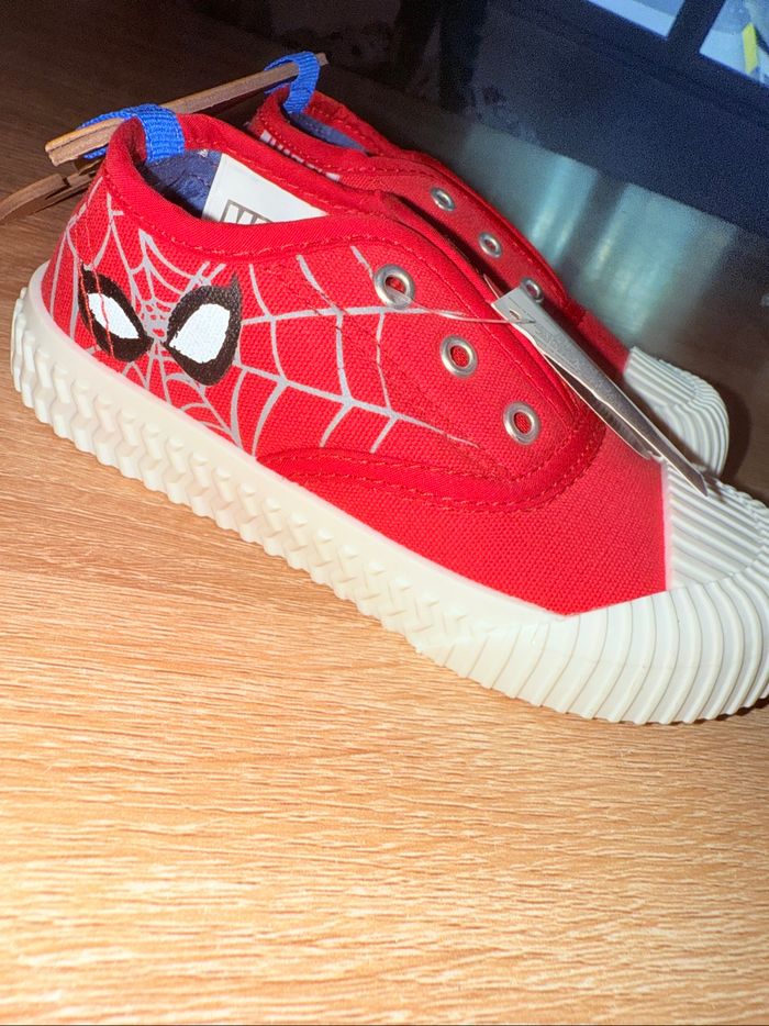 Spiderman basket en toile - photo numéro 3