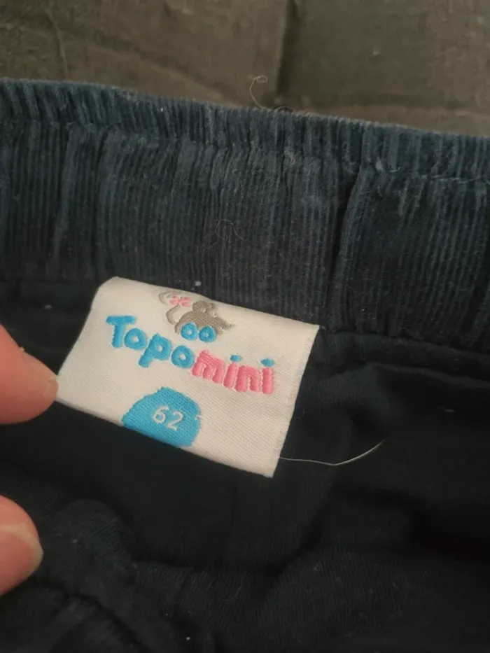 Pantalon garçon 3 mois topo mini - photo numéro 3