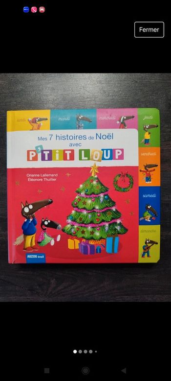 Mes 7 histoires de Noël avec p'tit loup