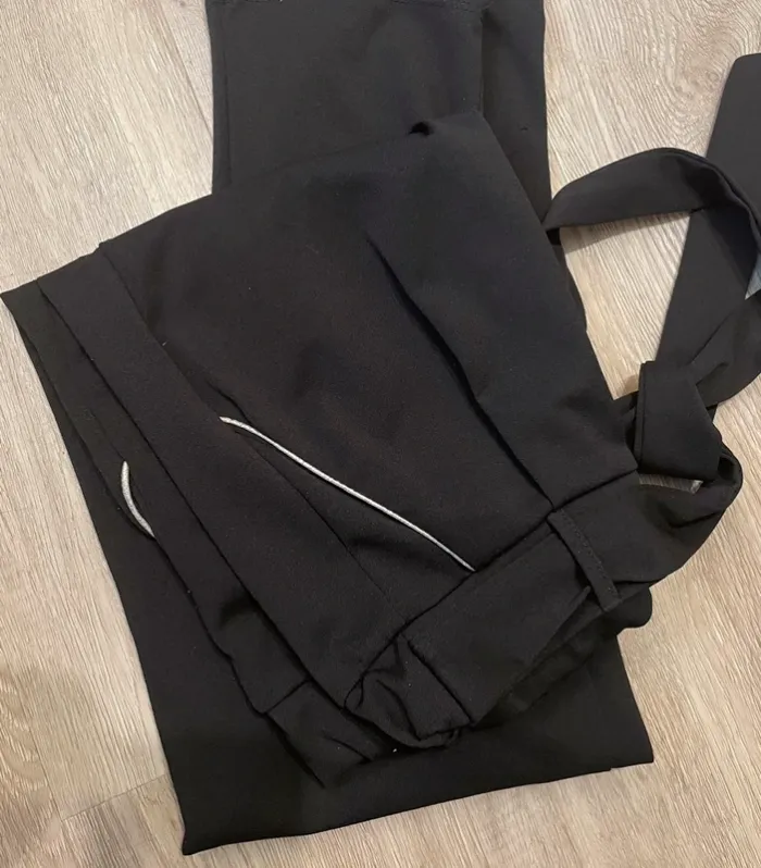 Pantalon fluide noir - photo numéro 2