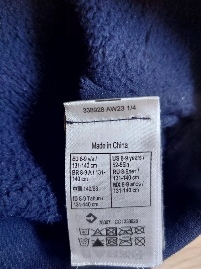 Pull marine France rugby 8 ans - photo numéro 5