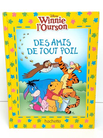 Livre Disney Winnie l'ourson Des amis de tout poil