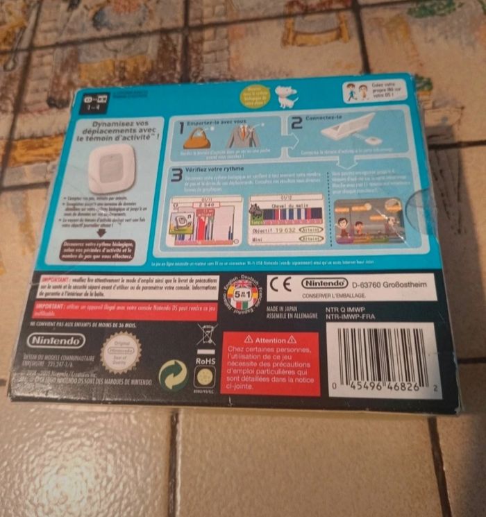 Jeu Nintendo DS - marche avec moi : Quel est ton rythme ? - photo numéro 2