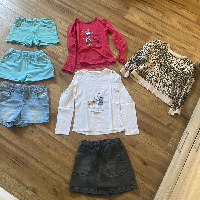 Lot vêtements fille 9 ans Zara sergent major okaidi